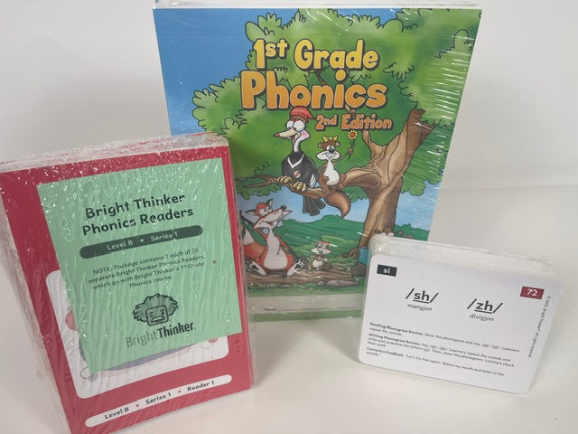 1st Grade Phonics (Kit - 15 pieces)
