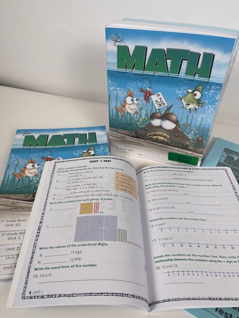 3rd Grade Math (Kit - 14 pieces)