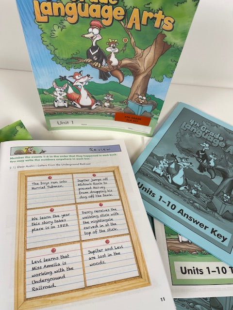 4th Grade Language Arts (Kit - 13 pieces)