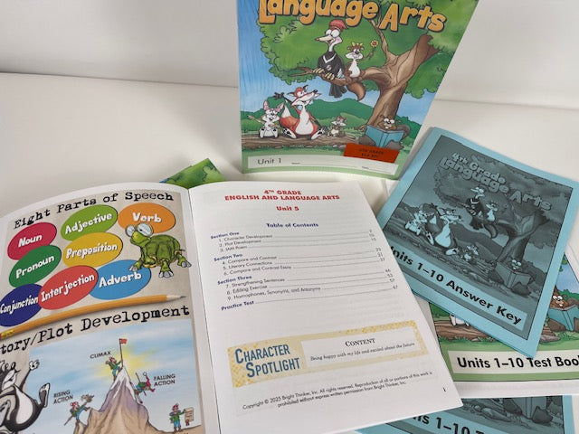 4th Grade Language Arts (Kit - 13 pieces)