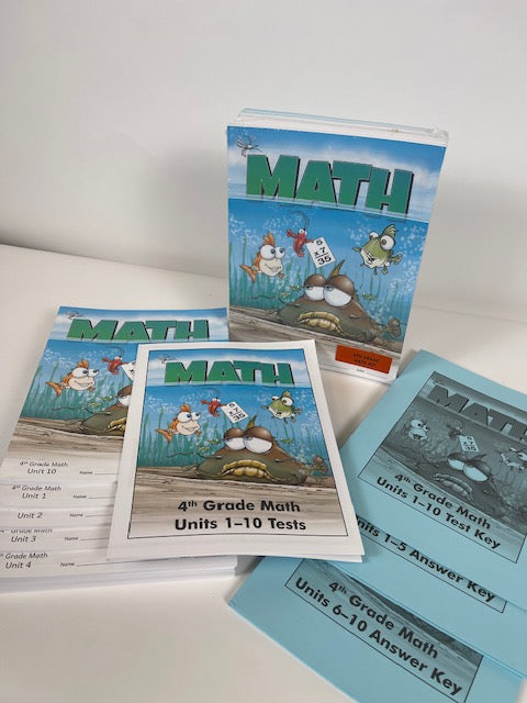 4th Grade Math (Kit - 14 pieces)
