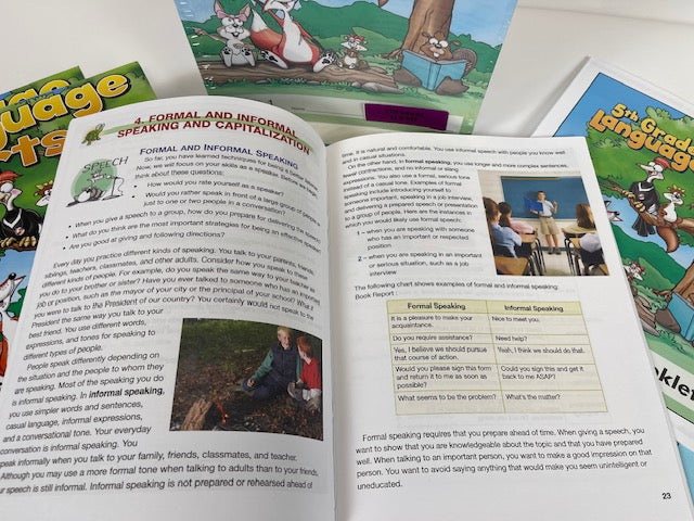 5th Grade Language Arts (Kit - 16 pieces)