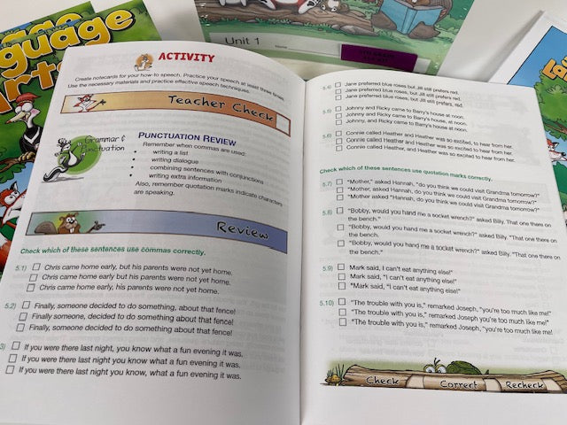 5th Grade Language Arts (Kit - 16 pieces)