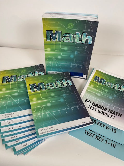 6th Grade Math (Kit - 14 pieces)