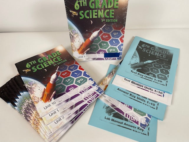 6th Grade Science (Kit - 15 pieces)