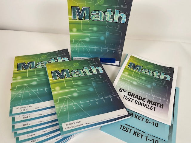 6th Grade Math (Kit - 14 pieces)