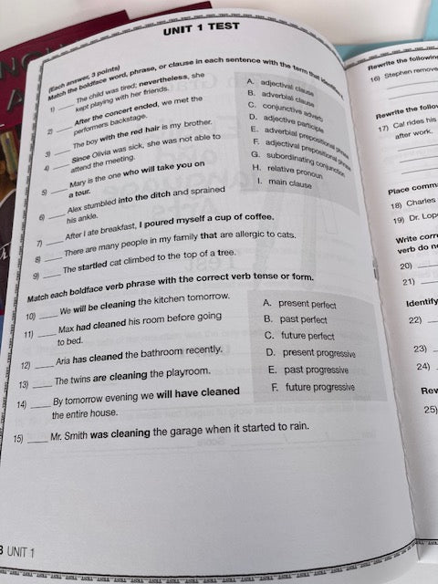 7th Grade Language Arts (Kit - 13 pieces)
