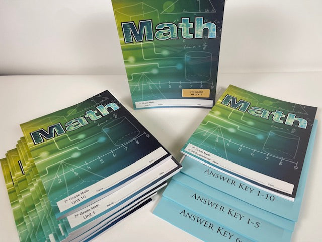 7th Grade Math (Kit - 14 pieces)