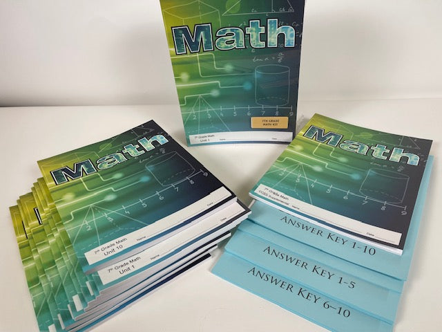 7th Grade Math (Kit - 14 pieces)