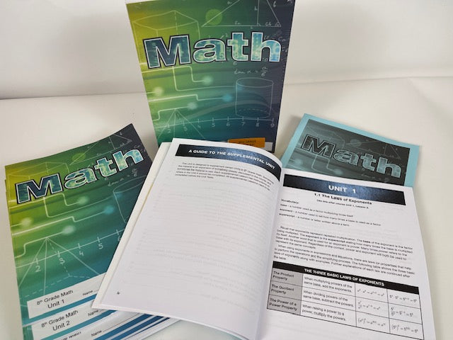 8th Grade Math (Kit - 14 pieces)