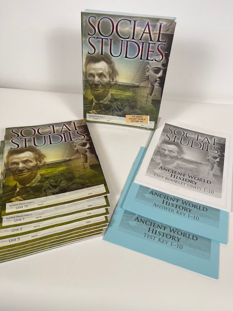 7th Grade Ancient World History (Kit - 13 pieces)