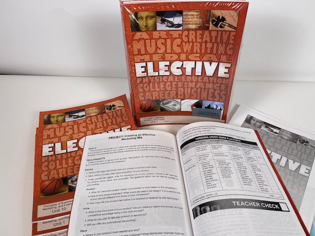 Principles of Business, Marketing & Finance (Kit - 13 pieces)
