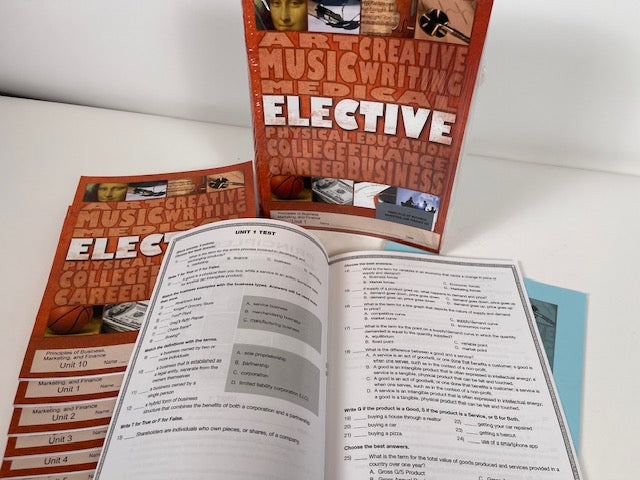 Principles of Business, Marketing & Finance (Kit - 13 pieces)