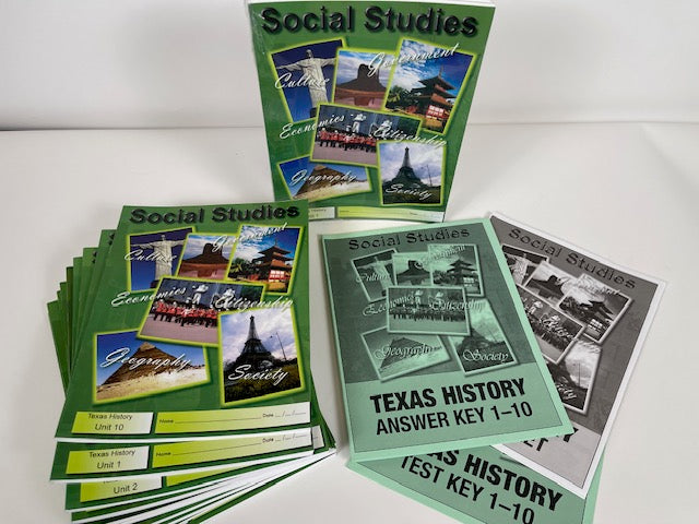 4th Grade Texas History (Kit - 13 pieces)